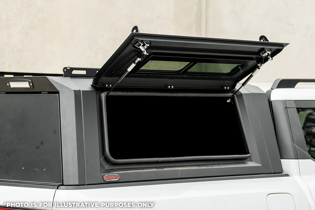 Side Doggy Door Replacements for BCX-R Canopies with Sliding Windows Passenger Side - Internal Hinge