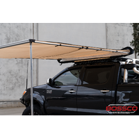 Bossco 2m x 2.5m Side Awning and LED Strip Light Combo Pack