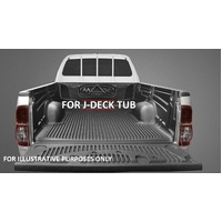 One Piece Over Rail Bedliner Tub Liner Suitable For Toyota Hilux J Deck Double Cab 2015 - 2024