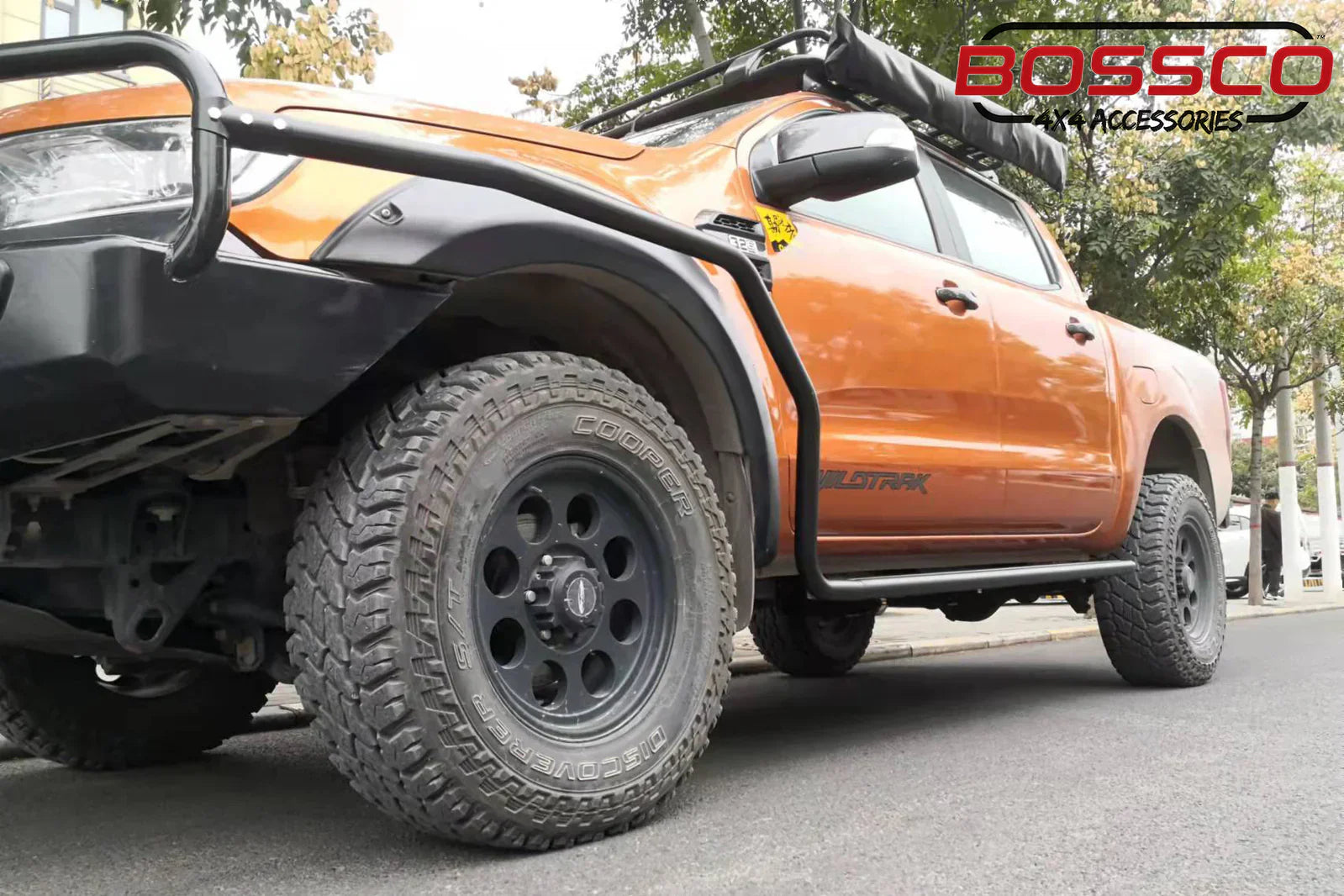 4x4 Side Steps installed on a ute by Bossco