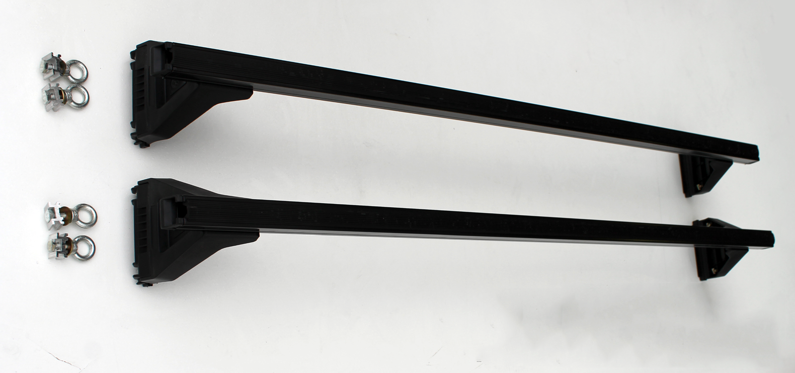 Heavy Duty Black ROOF RACKS for Low Roof Vans for Volkswagen LT 2000 - 2005 ( set of 2)