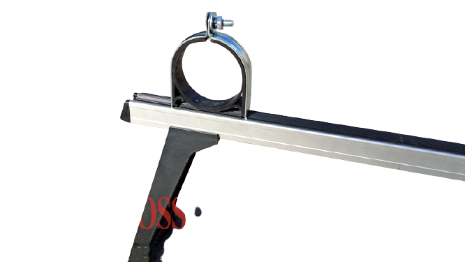 150mm Conduit / bazooka pipe clamps - set of 3