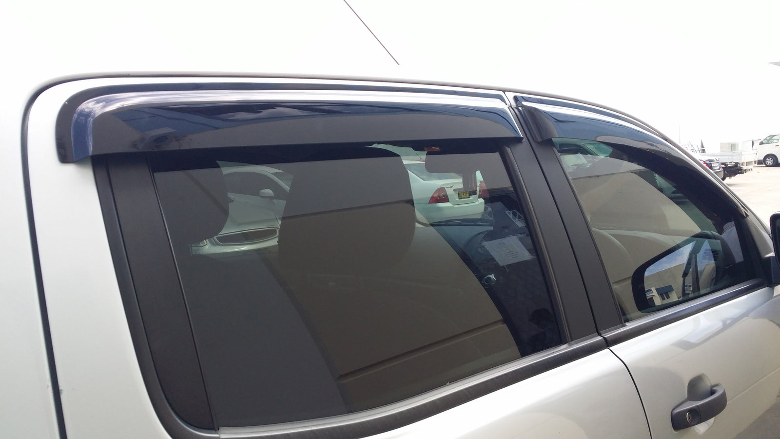 Weather shields suitable for Nissan Navara NP300/D23 2014-2020