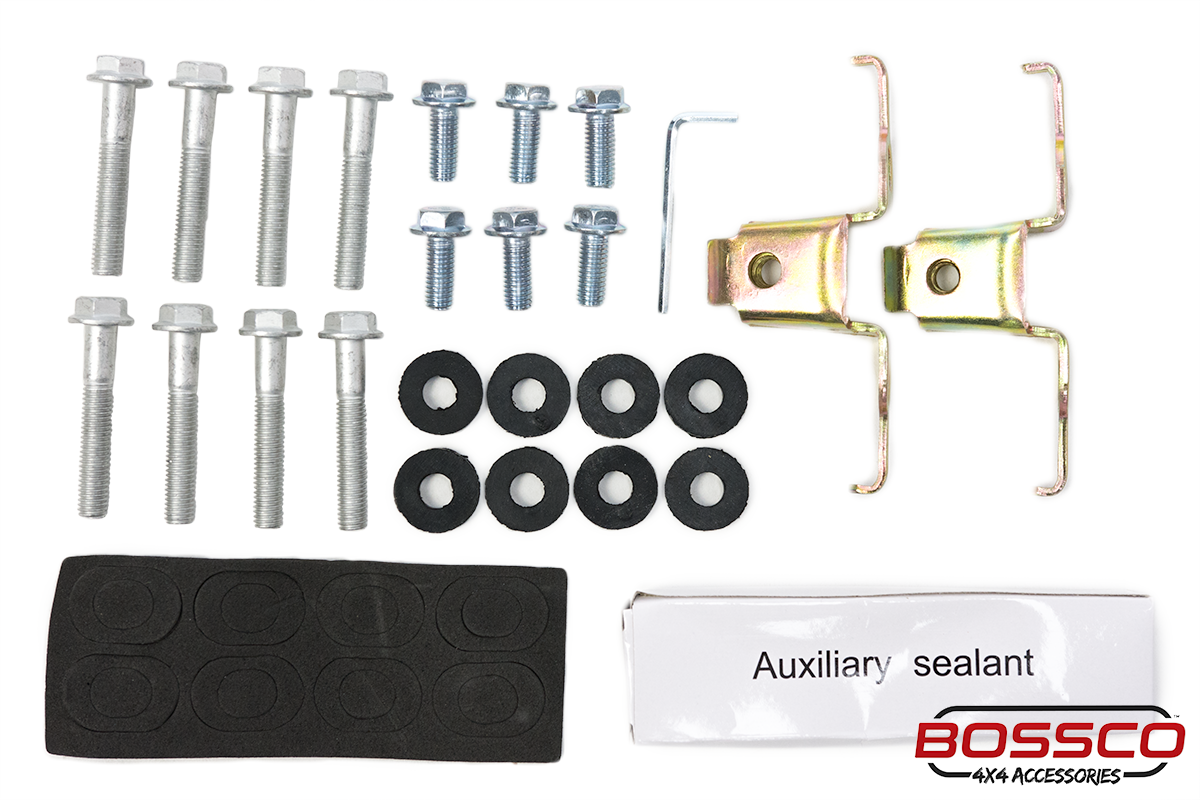 Black ROOF RAILS Suitable for Toyota Landcruiser 200 Series 2008-2021