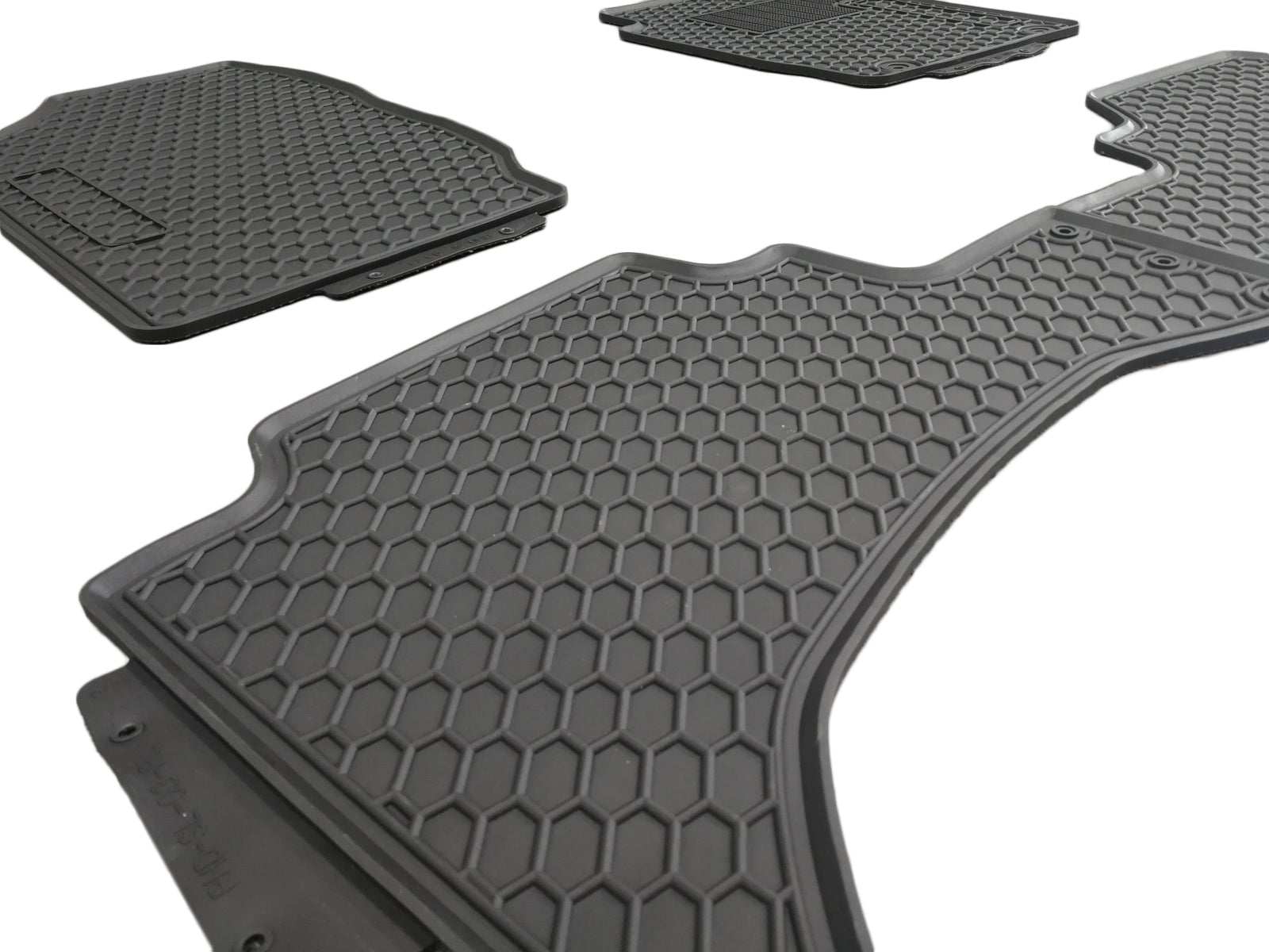 All Weather Rubber Floor Mats suitable for Mazda BT-50 Extended Cab 2012-2020 - RUNOUT
