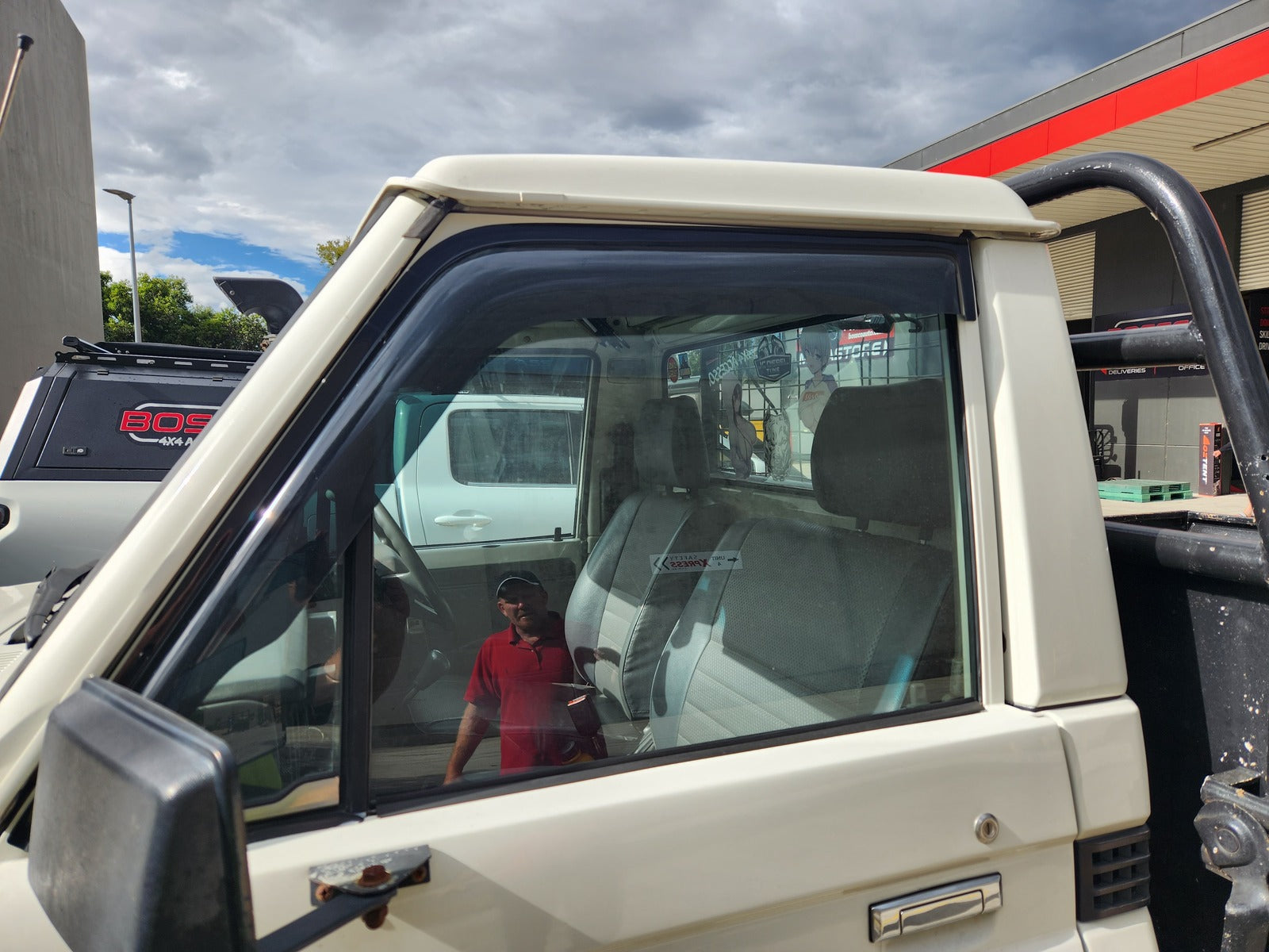 Weathershields Suitable for Toyota 75 Series Landcruiser Cab Chassis