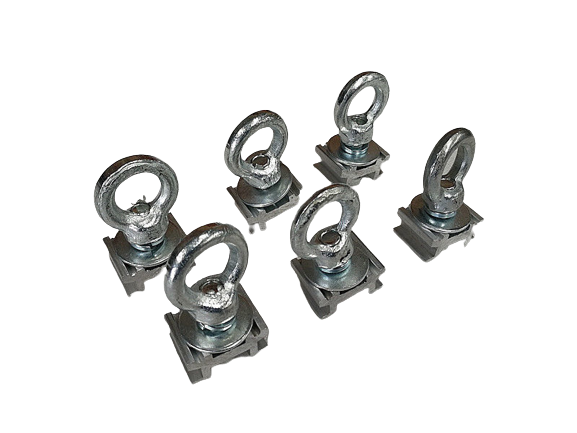 Set of 6 Eye Bolt For Heavy Duty Roof Racks 