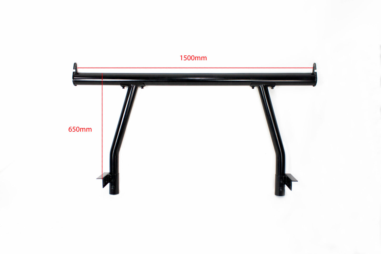 Universal Black Steel Ute Tub Ladder Rack