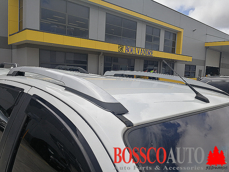 Silver and Black Roof Rails Suitable For Holden Colorado 2012-2020