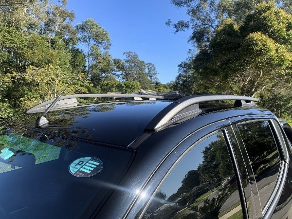 Black Roof Rails Suitable For Mitsubishi Triton MQ 2015-2019