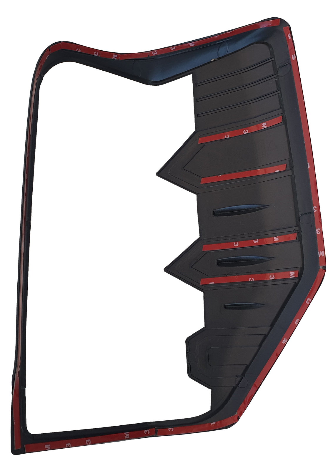 Rear Black Tail Light Taillight Light Trim Covers Suitable For Mitsubishi Triton MR 2019-2023