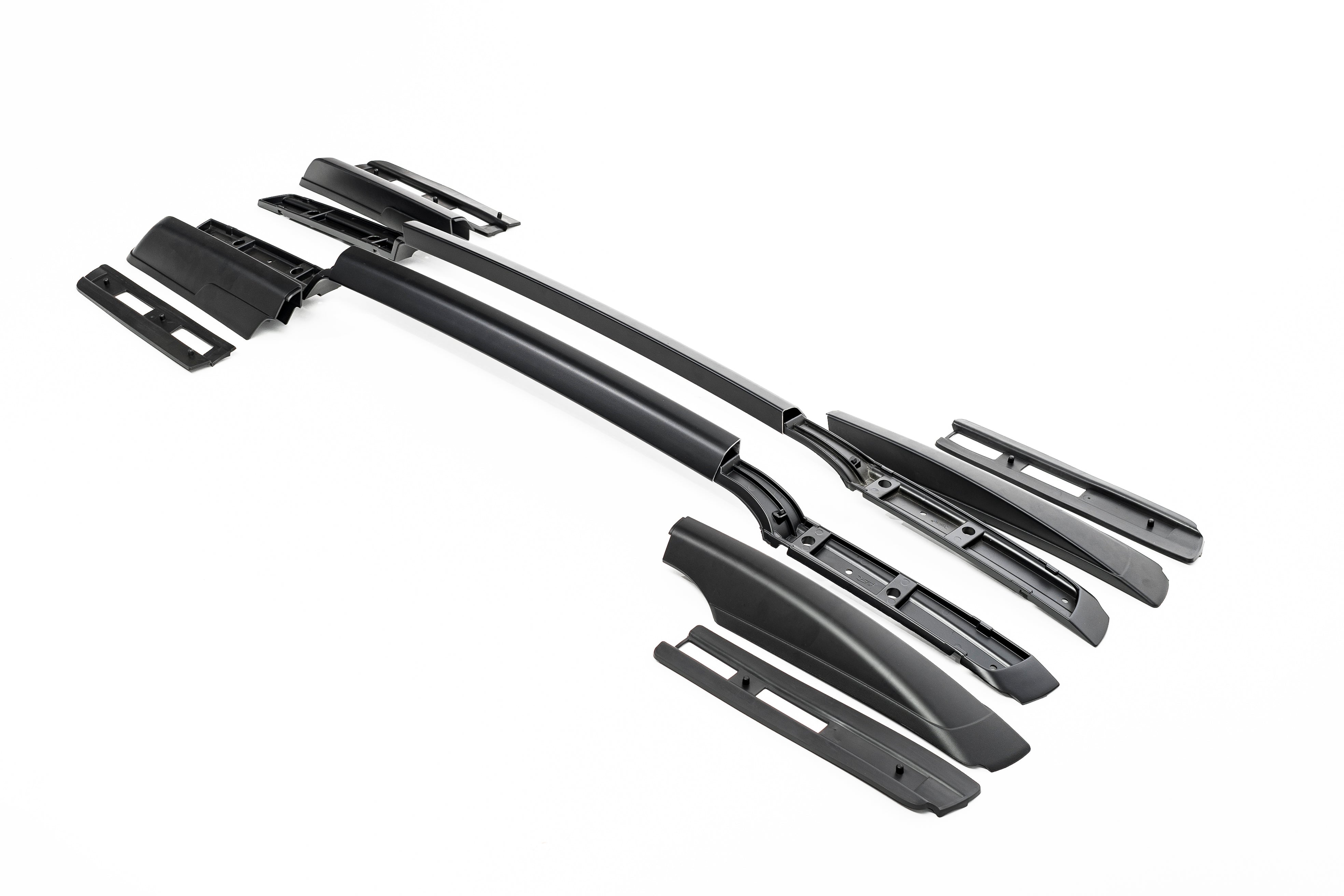Black Roof Rails Suitable For Holden Colorado RG 2012-2020