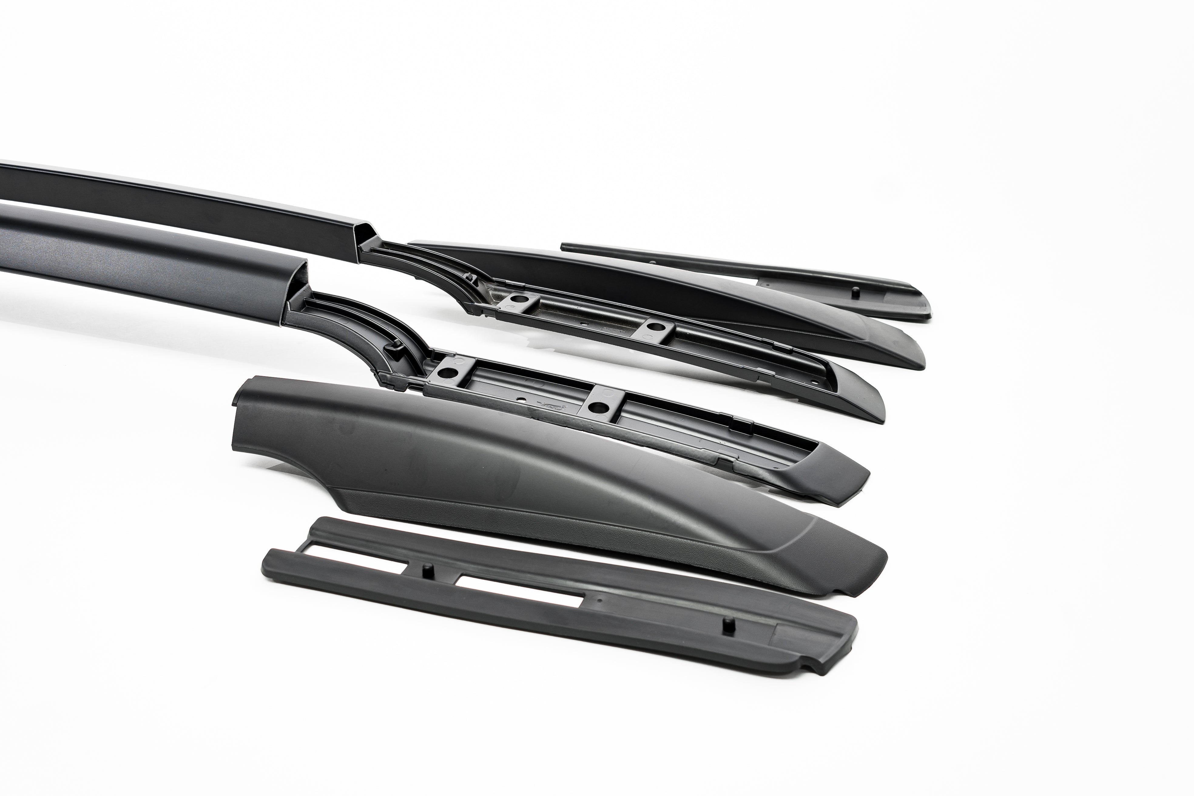 Black Roof Rails Suitable For Holden Colorado RG 2012-2020