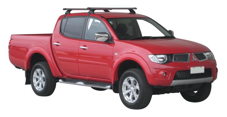 ProRack Heavy Duty Roof Rack Package for Mitsubishi Triton Dual Cab Jun 2006 - Mar 2015