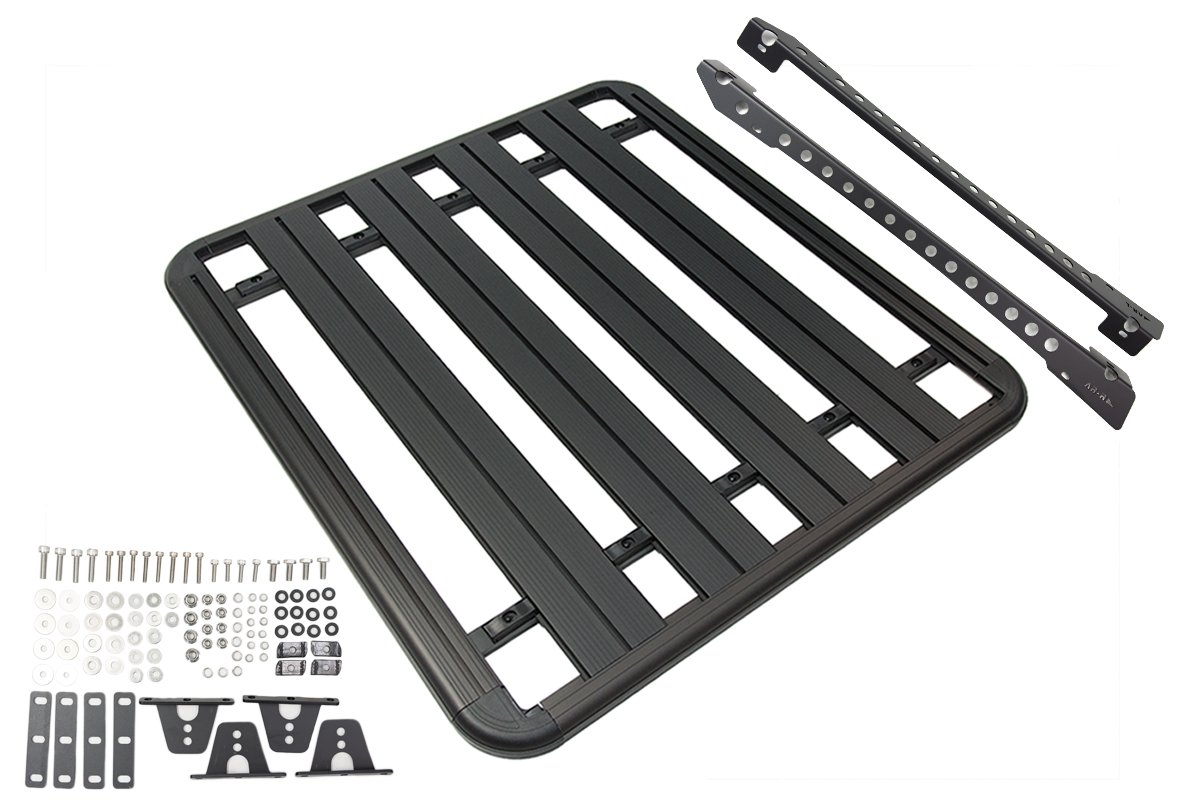 Aluminium Flat Roof Platform Basket (Flat) 1350x1250mm Suitable For VW Amarok 2H 2009 to 2022