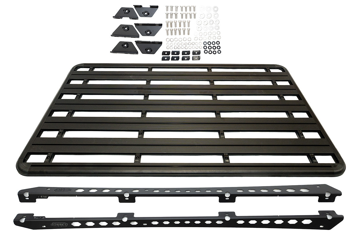 Aluminium Flat Roof Platform 2200x1425mm With Backbone Brackets Suitable For Nissan Patrol Y62 2010-2024