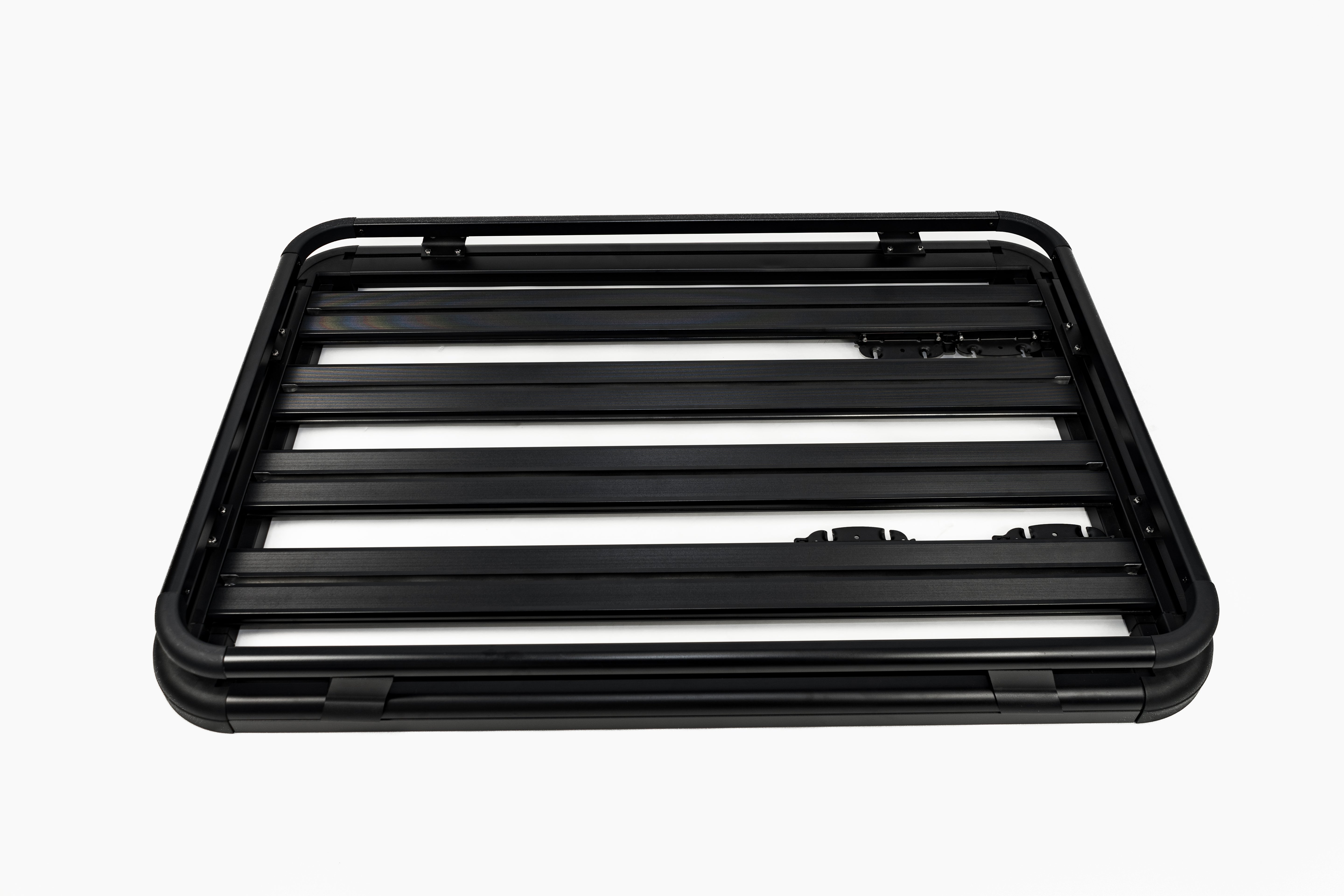 Black 1.45m Aluminium Roof Rack Tray Basket With Full Fenders
