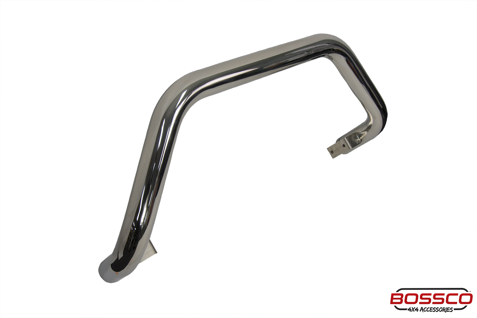 Silver Stainless Steel Bulldog Nudge Bar Suitable For Holden Colorado 2012-2020 (Suits Front parking Sensors)