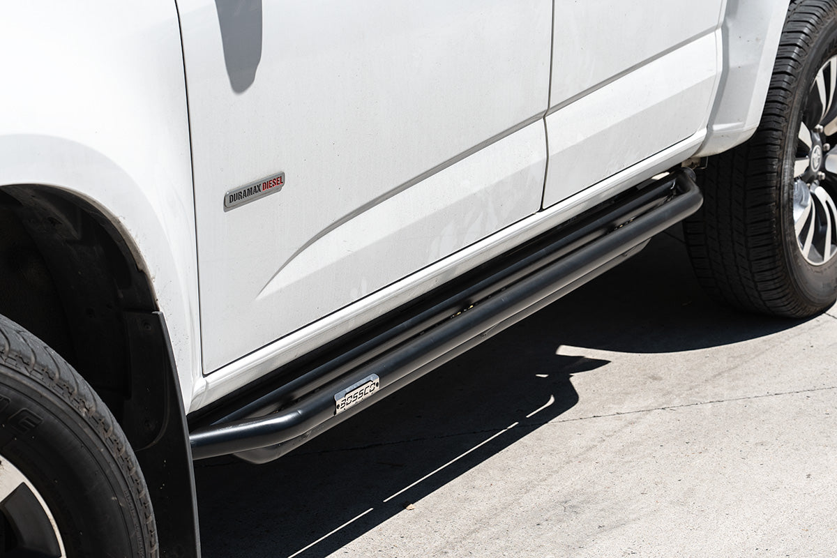 BEAST Side Steps Suitable For Holden Colorado RG Dual Cab 2012-2019