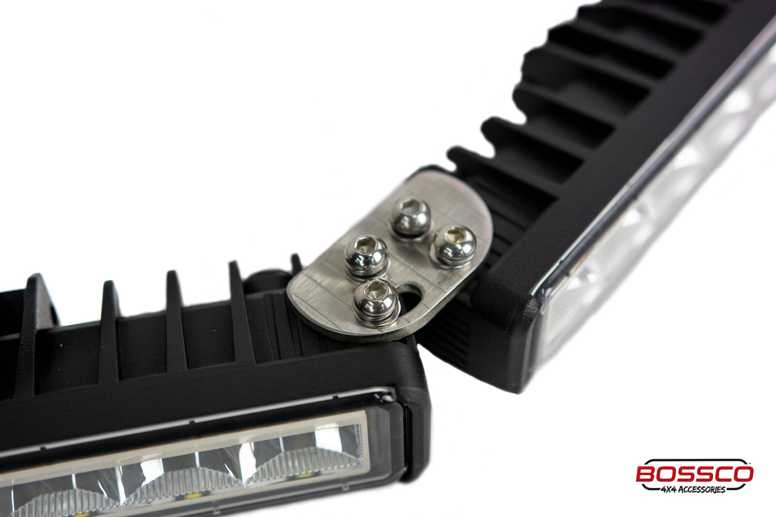 Modular 10" Single Row LED Light Bar w/ Wiring Harness | 4200 Lumens Each | Fitted with Osram LEDs