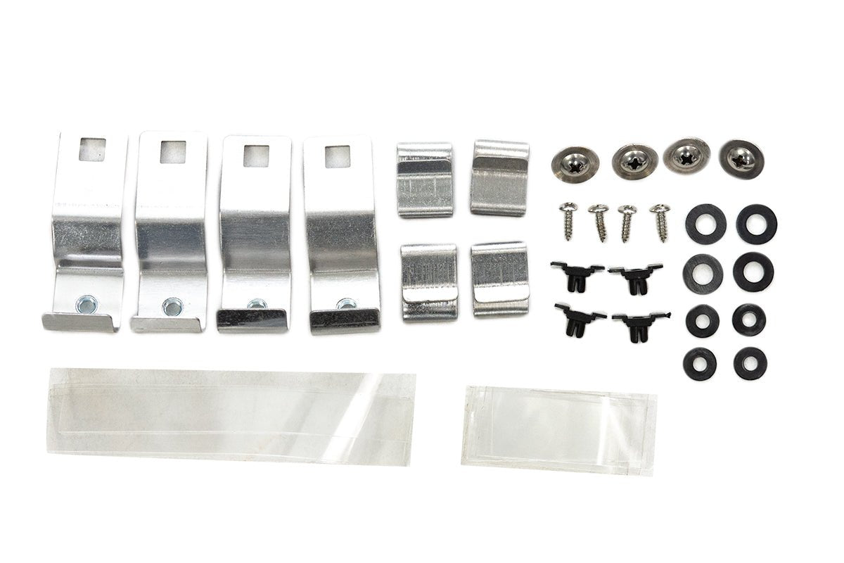 Fitting Kit for Tinted Bonnet Protector suitable for Nissan Navara NP300 Facelift 2021-2024