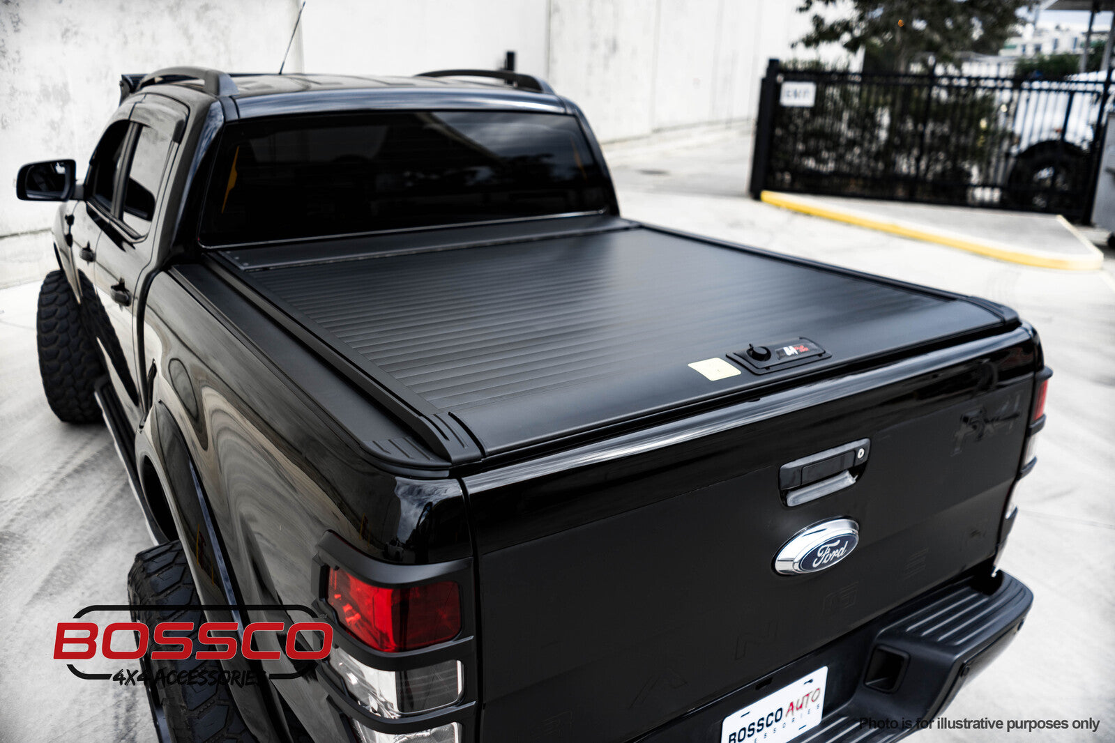 Electric Retractable Roller Shutter Tonneau Lid Suitable For Ford Ranger 2012-2022