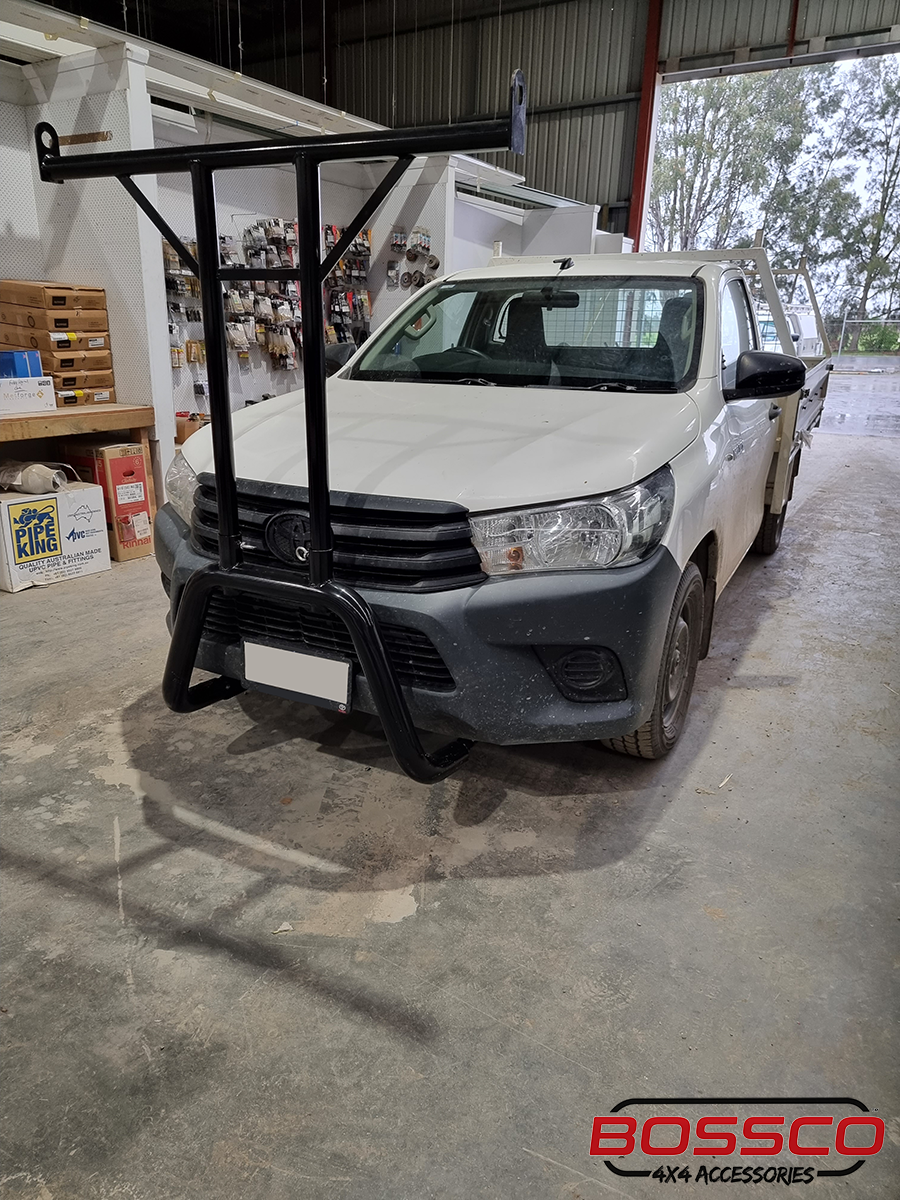 Nudge Bar with 125kg Complianced H-Rack Suitable for Toyota Hilux 2015-2020