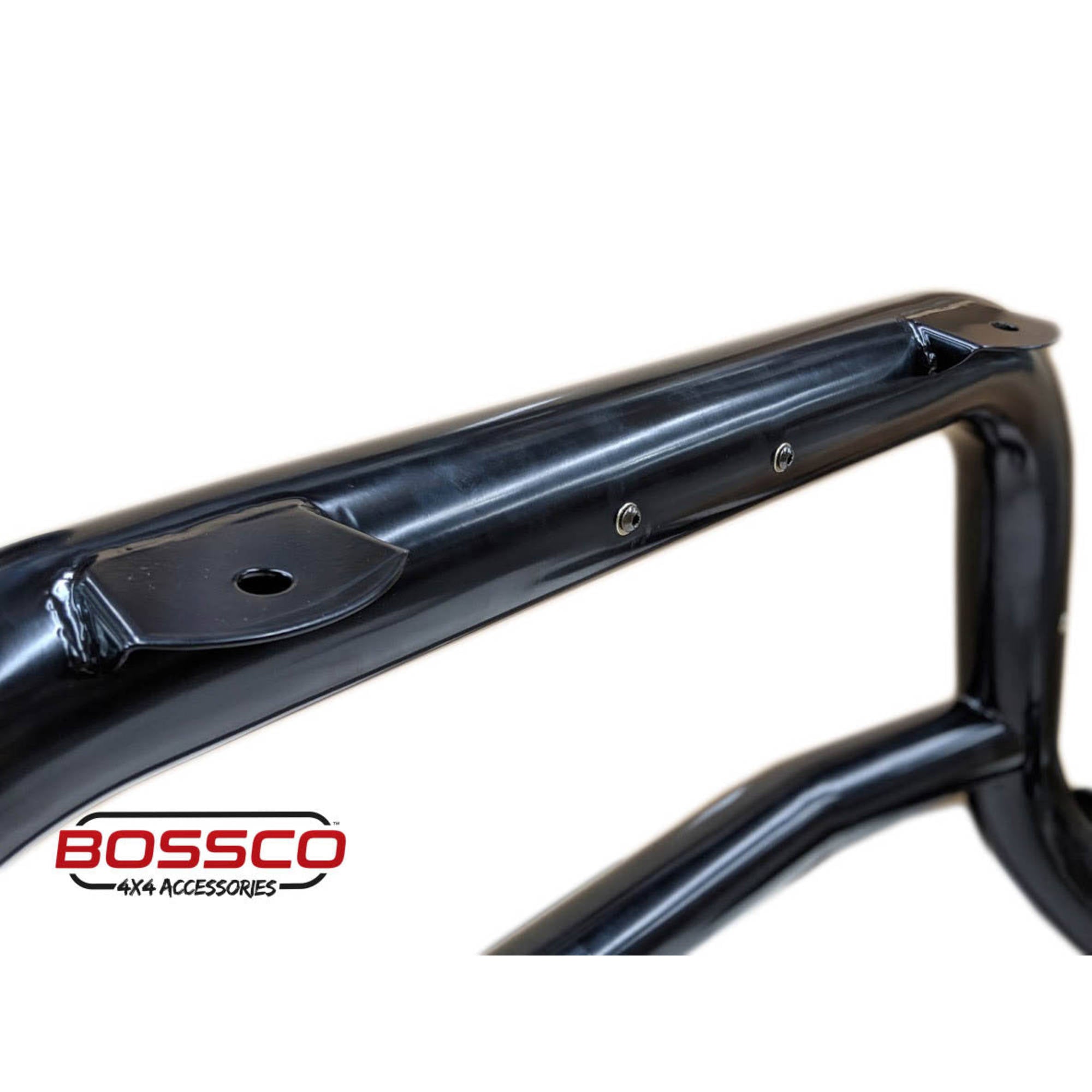 Black Low Nudge bar suitable for Toyota Hilux 2015-2019