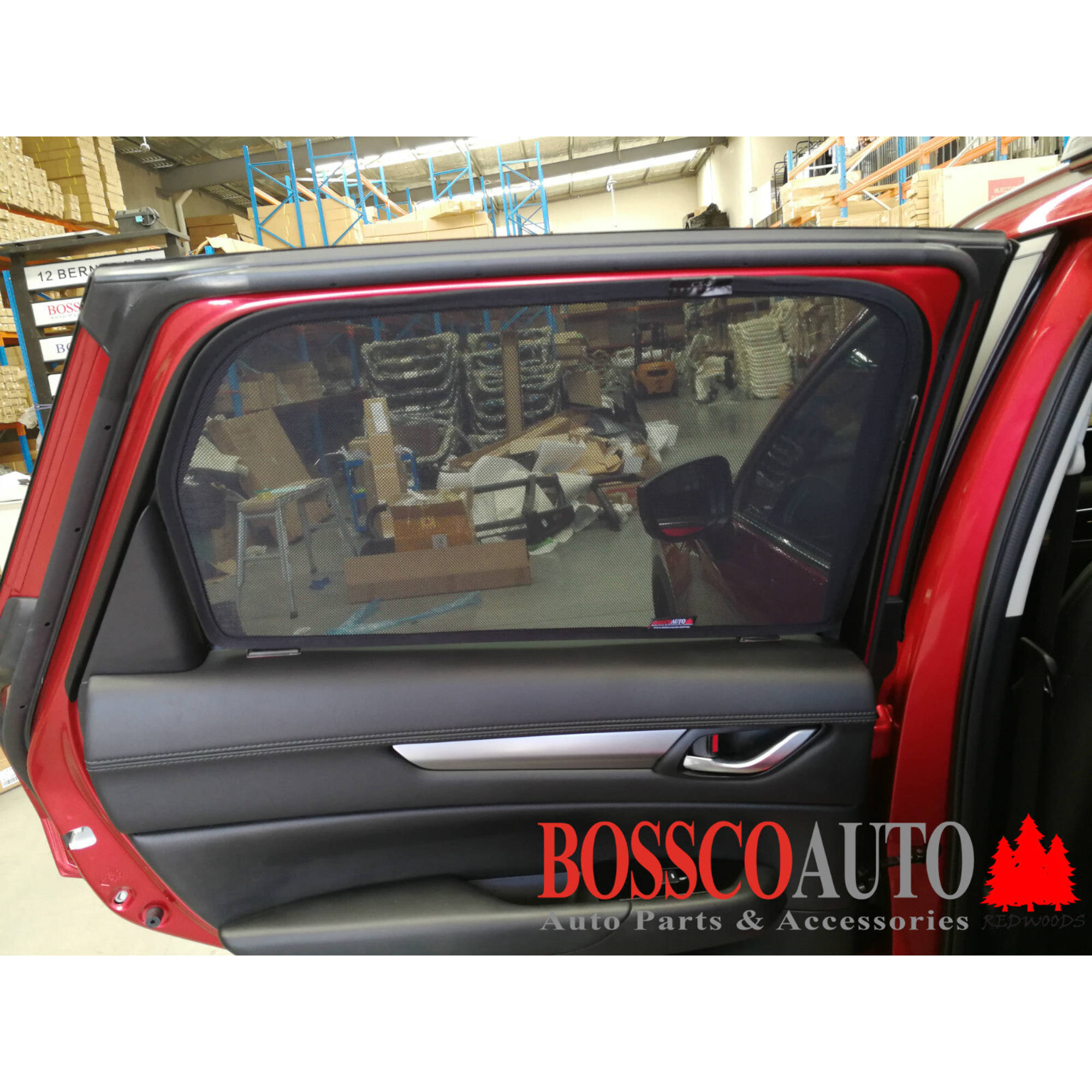 UV-tested Rear Magnetic Window Sun Shades Suitable For Mazda CX-5 2017-2025