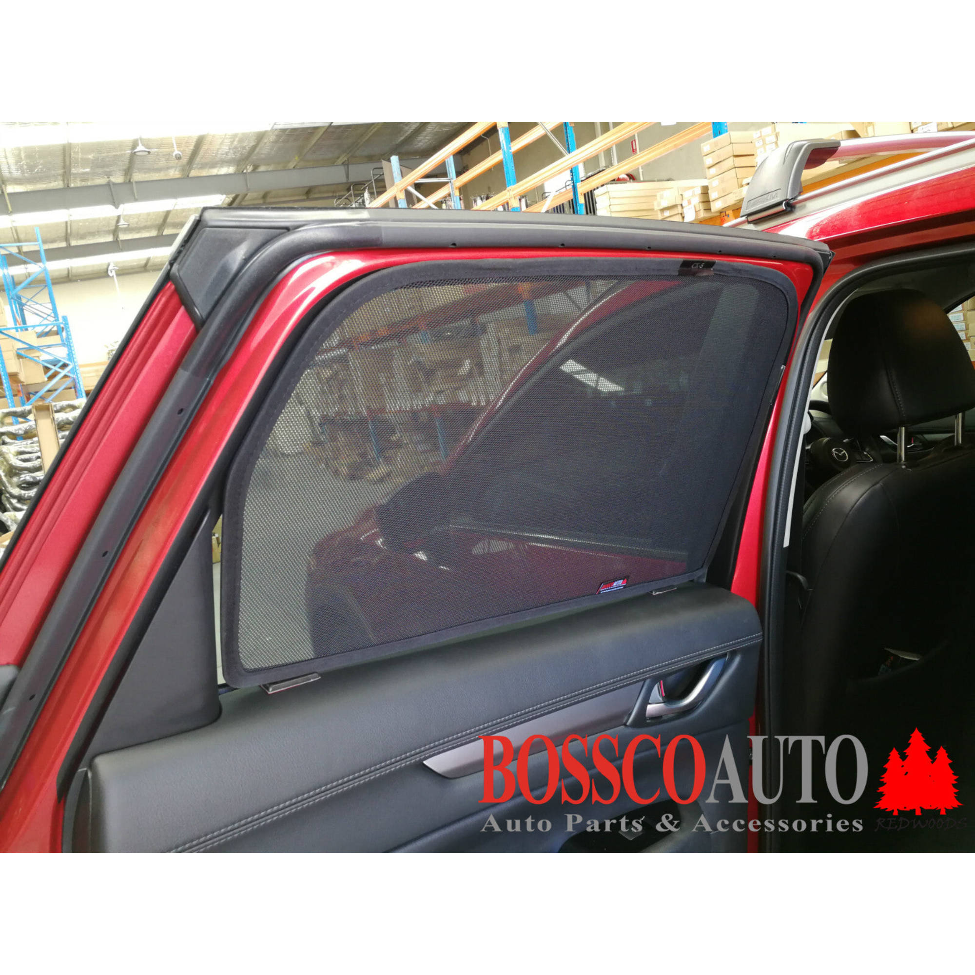 UV-tested Rear Magnetic Window Sun Shades Suitable For Mazda CX-5 2017-2025