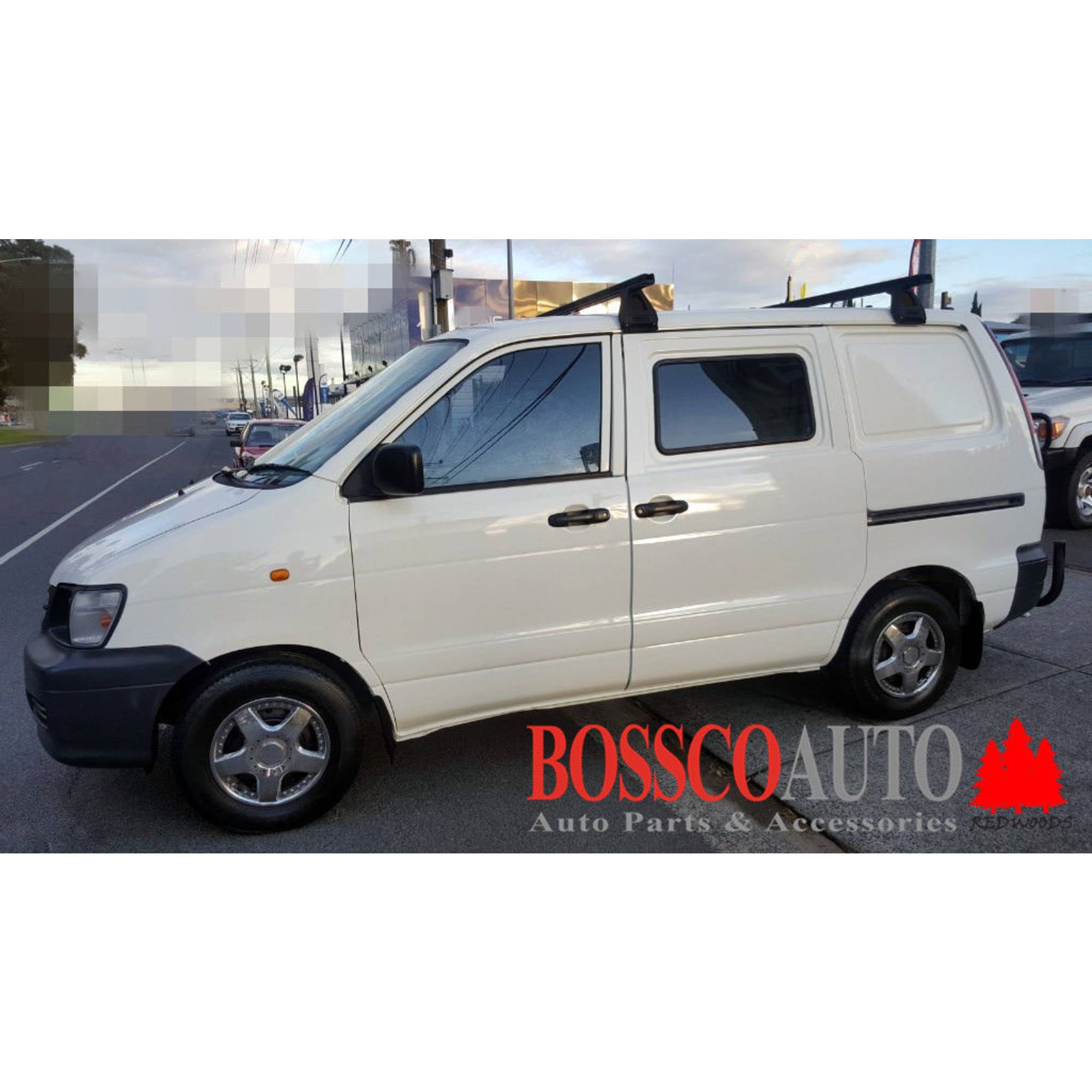 Black ROOF RACKS suitable for Toyota Townace 1992-2007 / Spacia 1992 – 2003