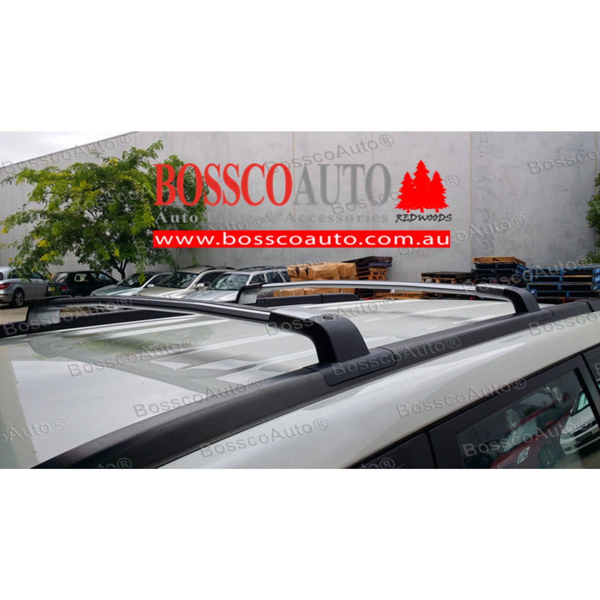 ROOF RACKS SILVER suitable for NISSAN X-TRAIL T31 2007-2013