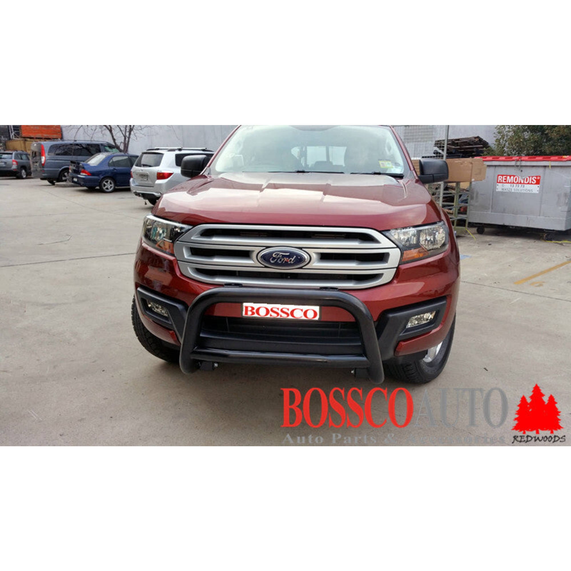 Black Nudge Bar suitable for Ford Everest 2015-2022