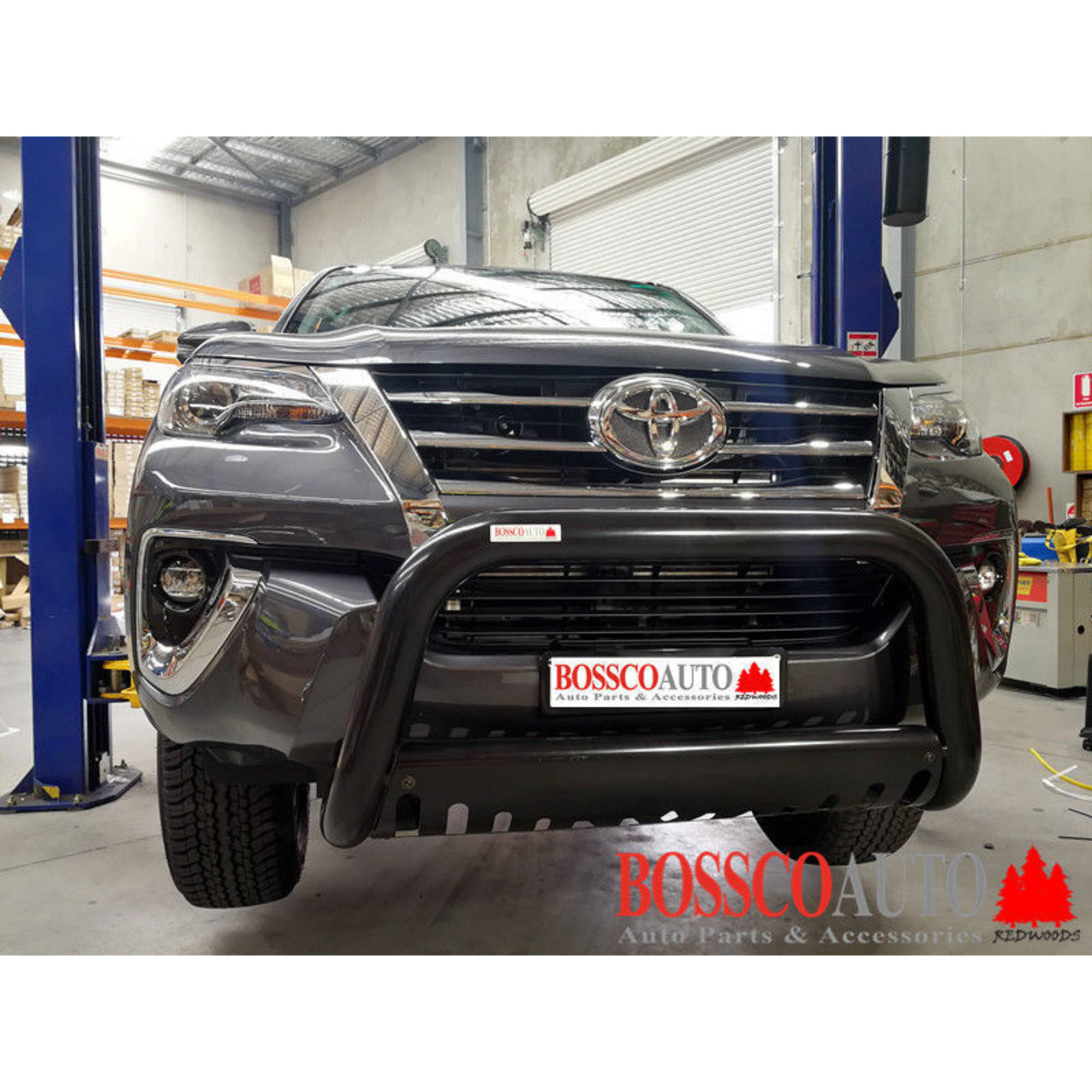 Nudge Bar with Skid Plate Suitable for Toyota Fortuner 2015-2025