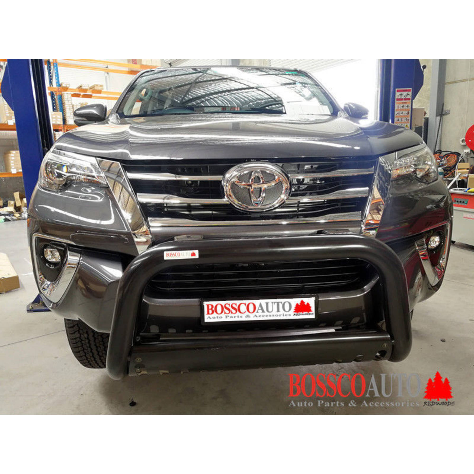Nudge Bar with Skid Plate Suitable for Toyota Fortuner 2015-2025