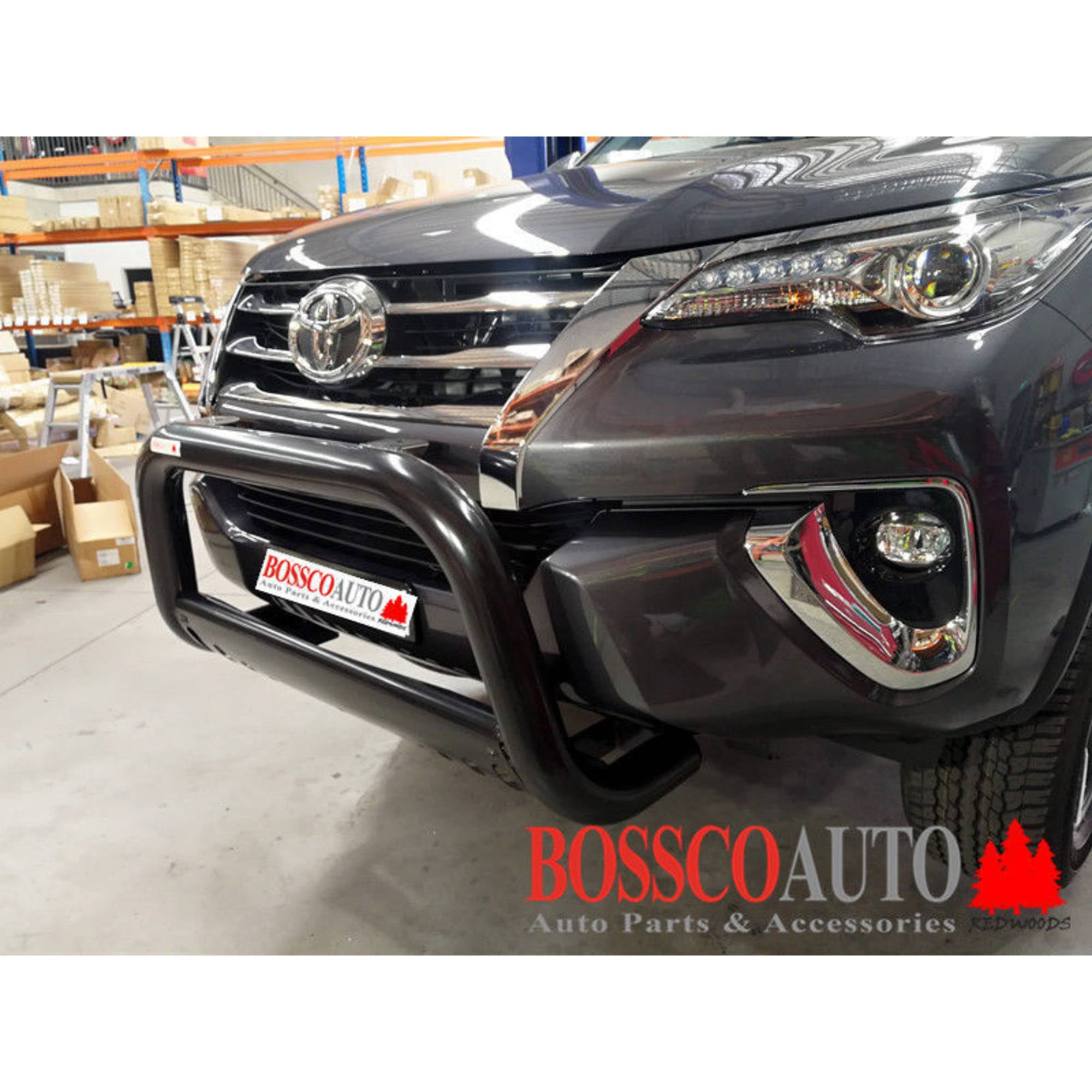 Nudge Bar with Skid Plate Suitable for Toyota Fortuner 2015-2025