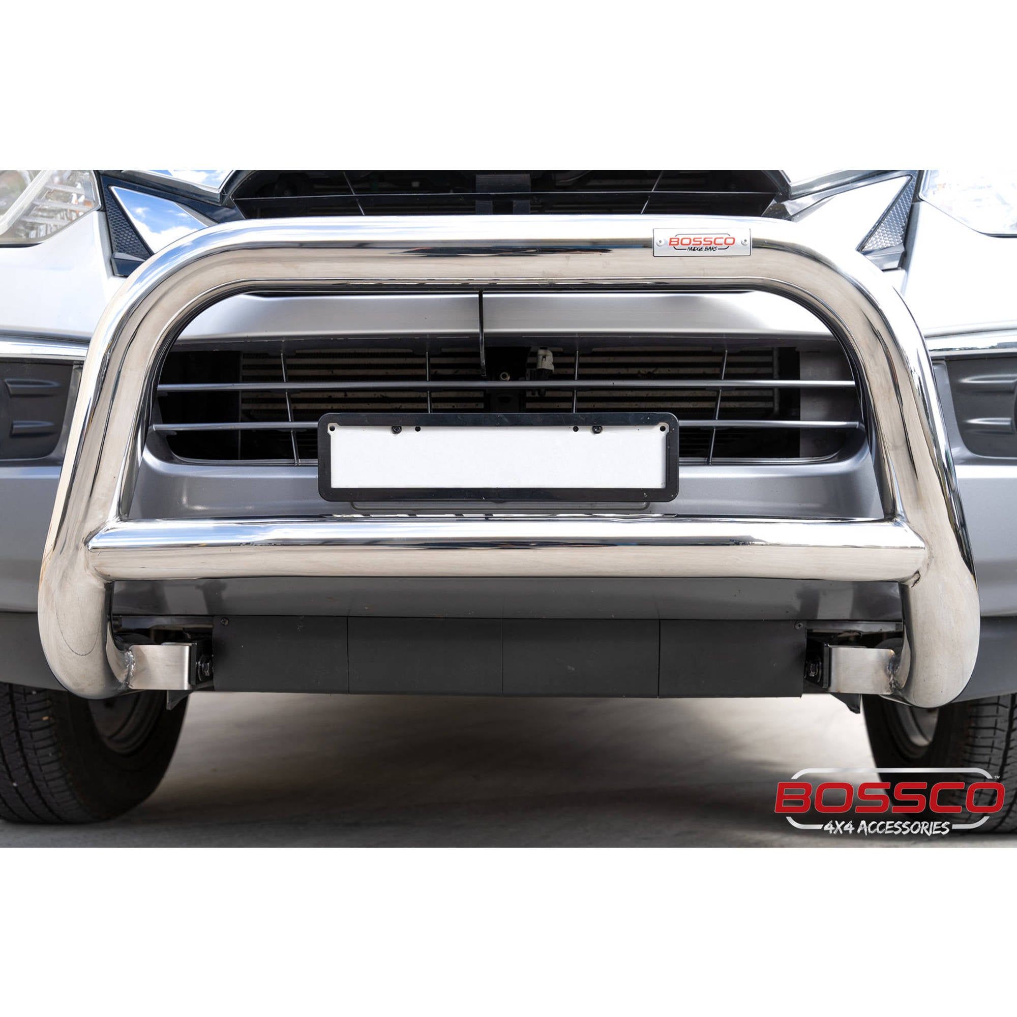 Stainless Steel Low Nudge Bar suitable for Isuzu MU-X 2012-2019