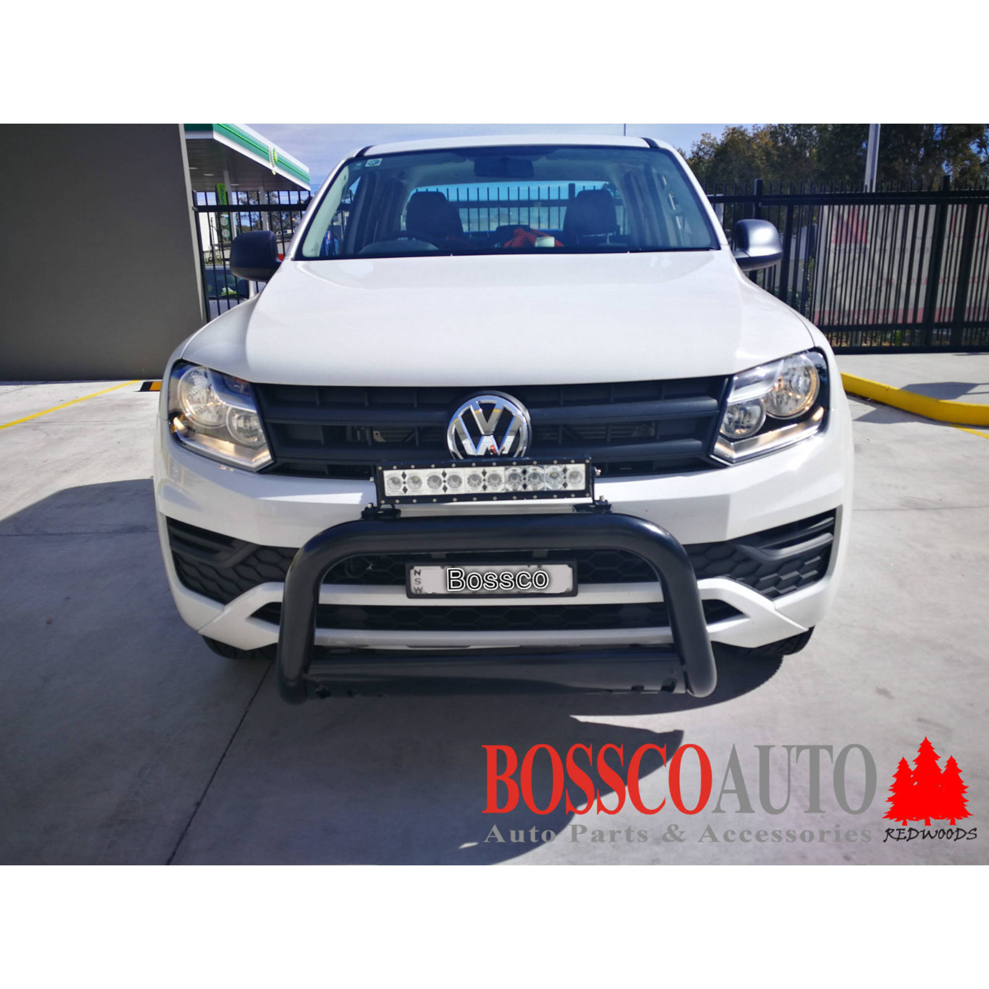 Nudge Bar with Skid Plate Suitable for Volkswagen Amarok 2010-2022