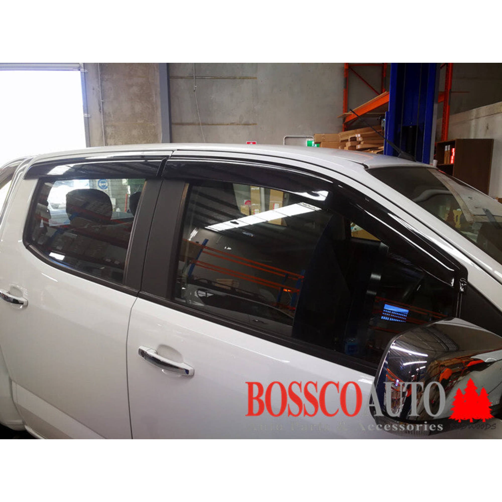 Weather Shields suitable for Isuzu D-Max 2012-2019 (Double Cab)