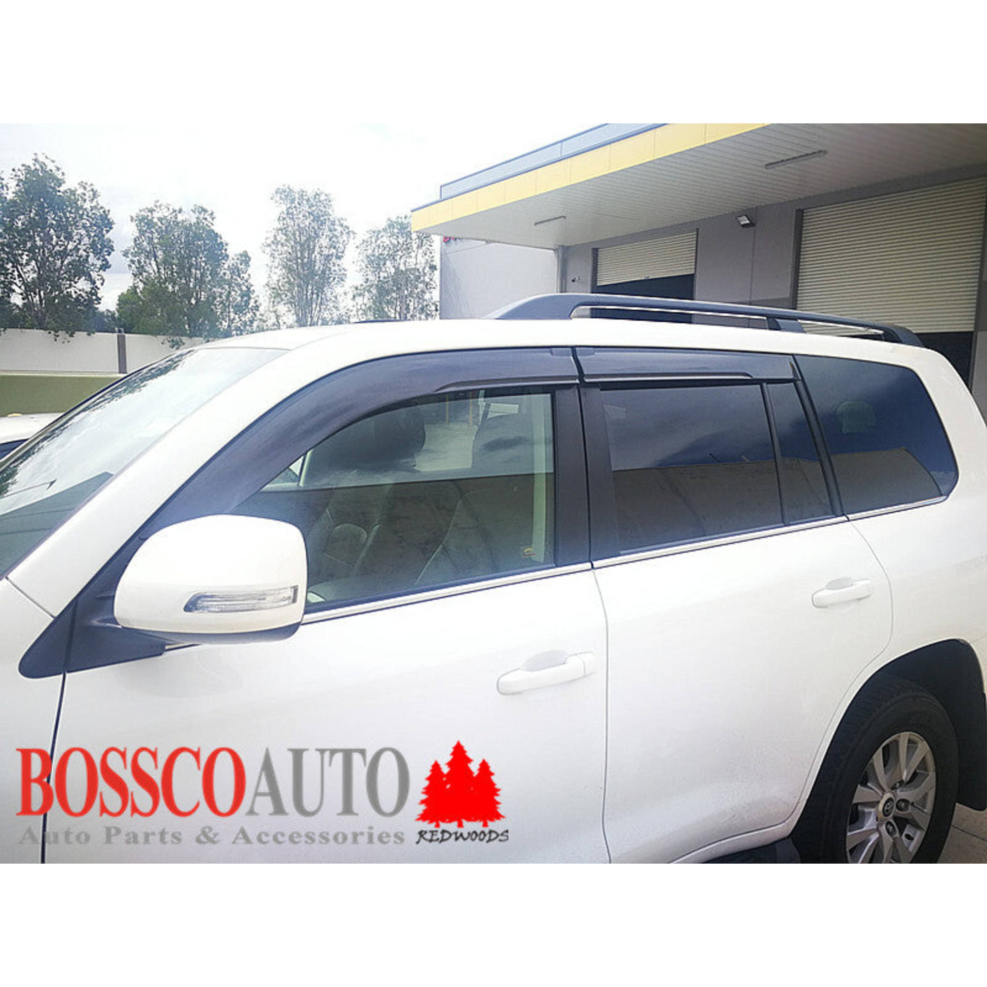 Tinted Weathershields Suitable for TOYOTA LANDCRUISER 200s 2008-2021