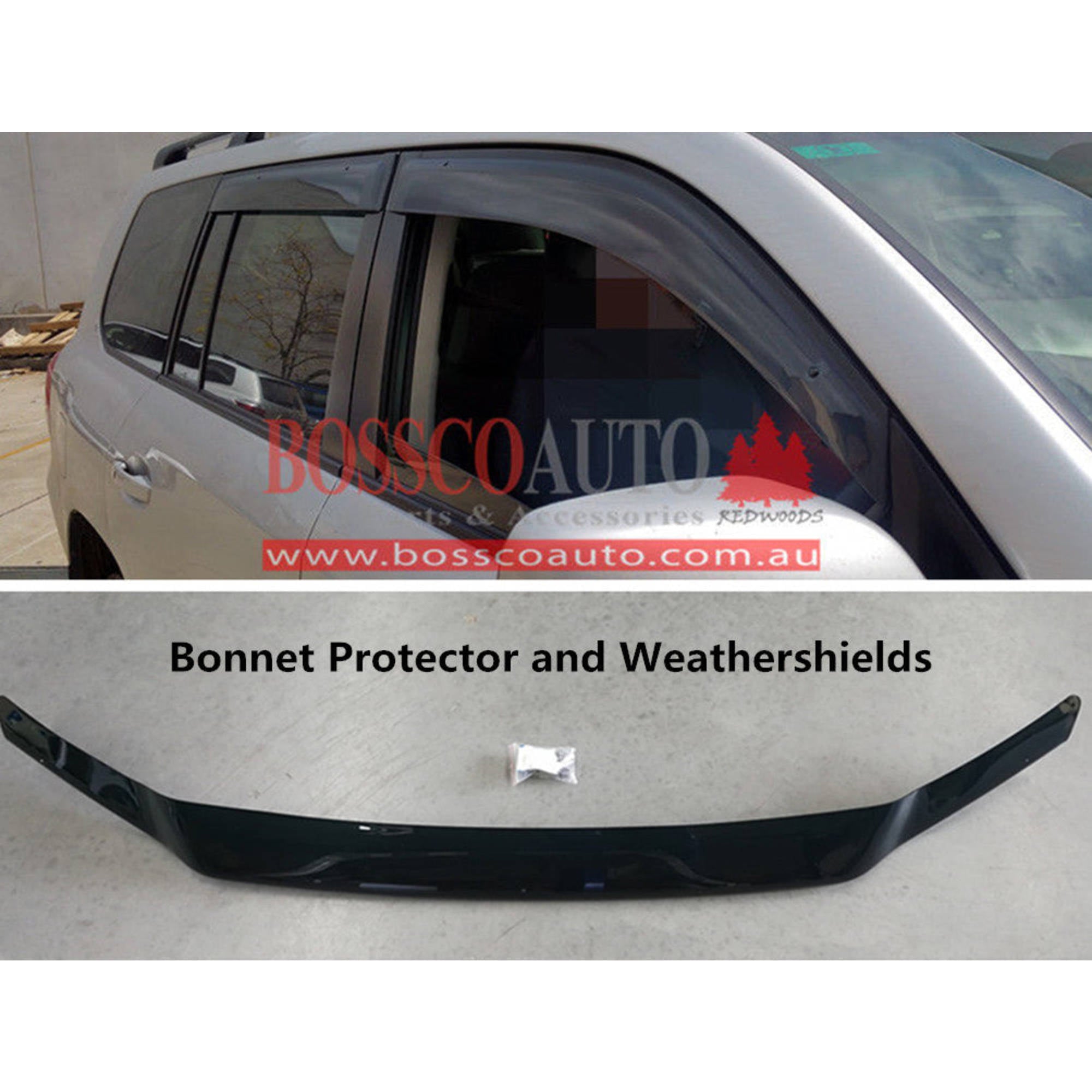 Bonnet Protector and Weathershields suitable for TOYOTA LANDCRUISER 200S 2016-2020