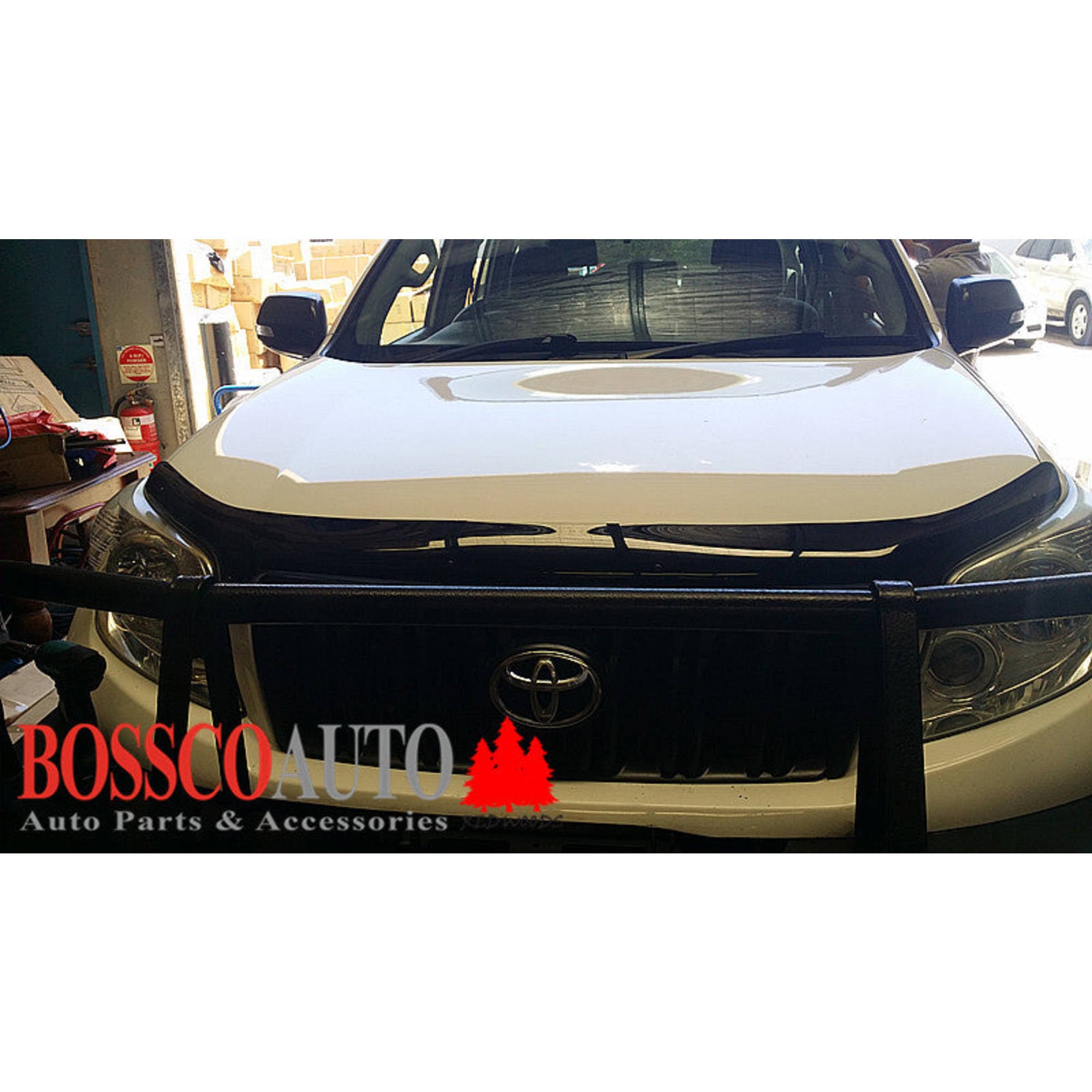 Bonnet Protector suitable for Toyota Prado 150 Series 1 2010-2014 Pre facelift