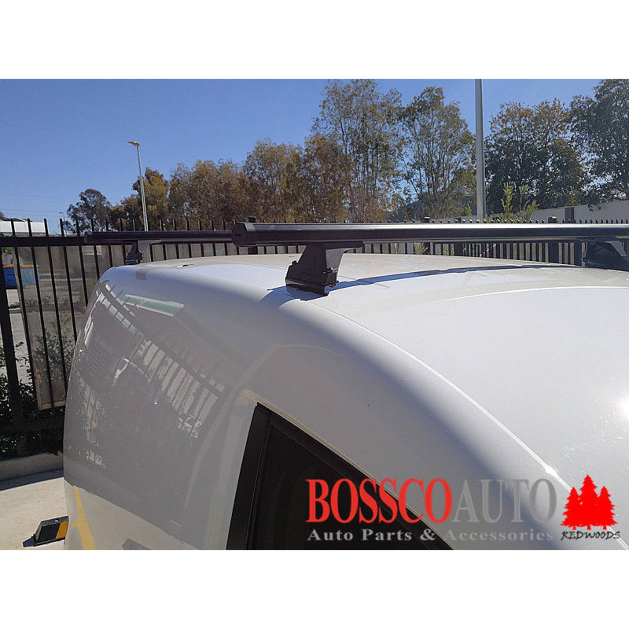 Black Heavy Duty Roof Racks suitable for Renault Kangoo 2008-2025