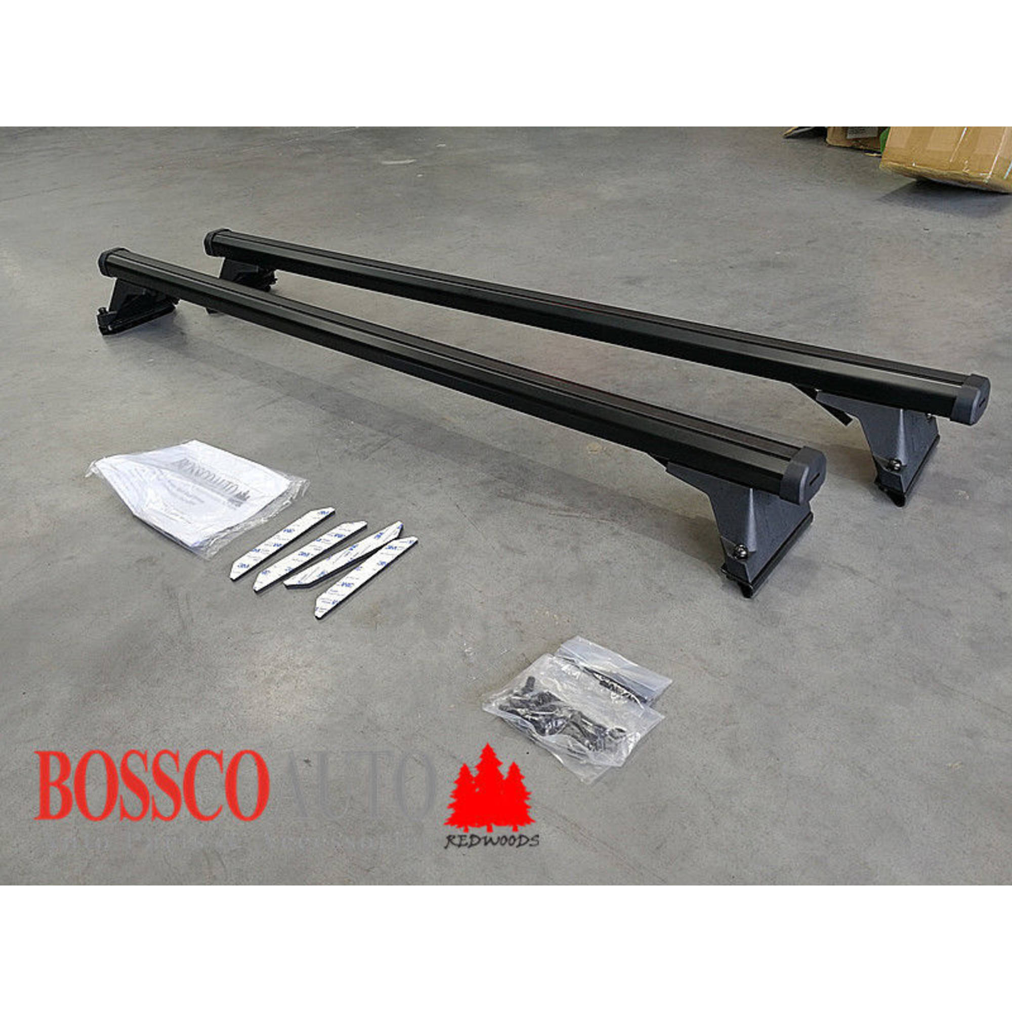 Black Heavy Duty Roof Racks suitable for Renault Kangoo 2008-2025