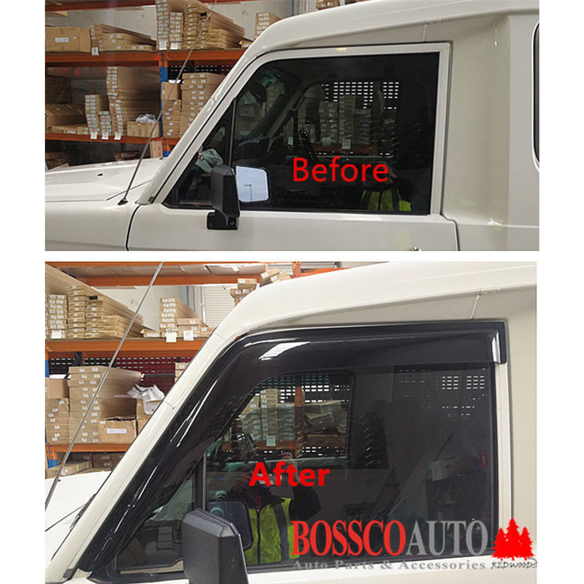 Weathershields Suitable for Toyota Landcruiser 70s Series 2Door and 4Door 85-24, 1985-2025