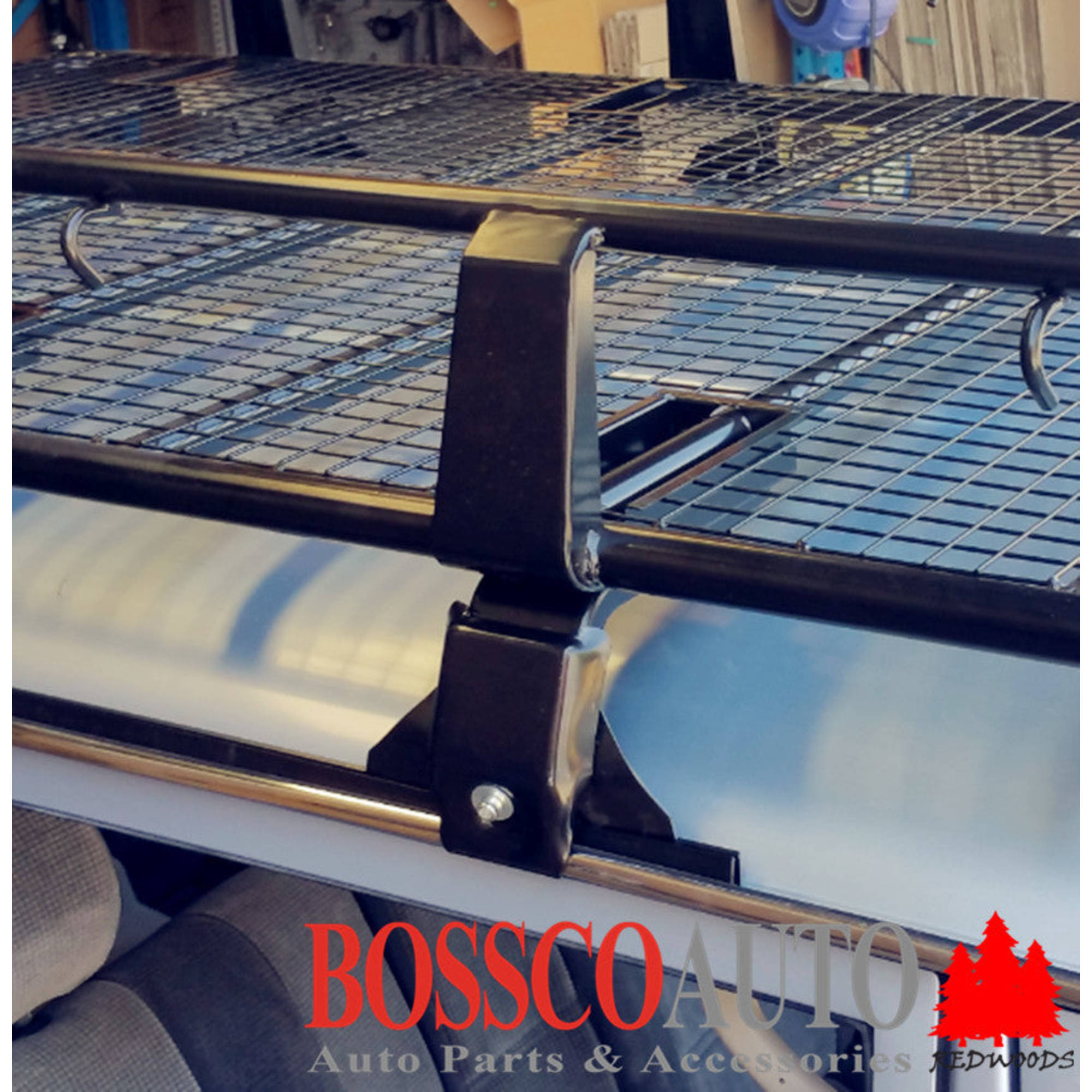 Set of 1 Universal Gutter Mount Bracket (12.5cm-15cm) for Low Roof Roof Basket