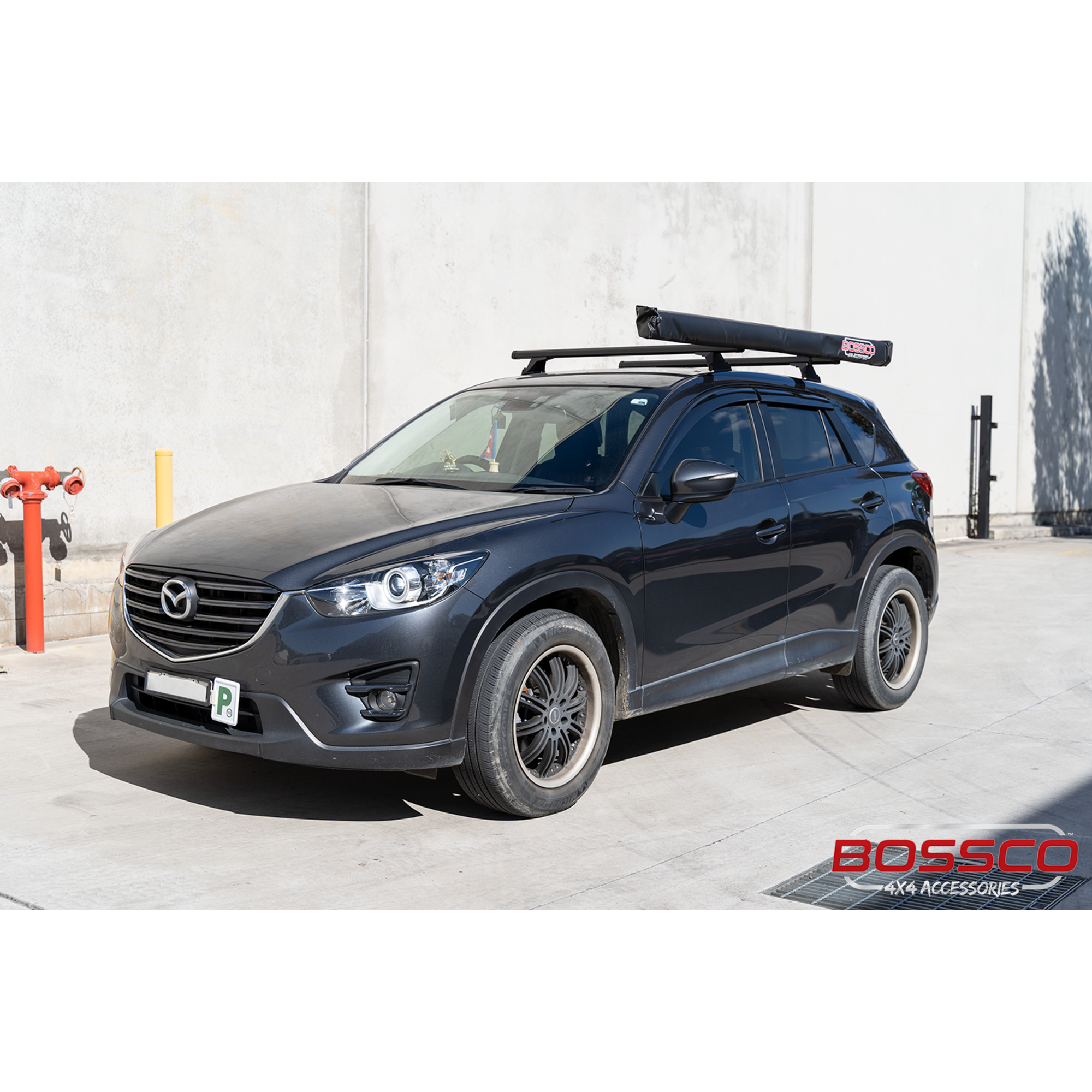Black Roof Racks Suitable for Mazda 3 / CX5 / CX7 / CX9