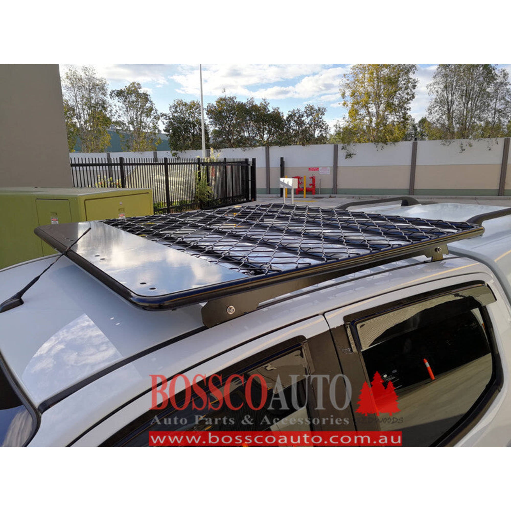 Roof Tradesman / Roof Basket (Flat) Suitable for Toyota Landcruiser 70s Dual Cab and Mitsubishi Triton MR Series