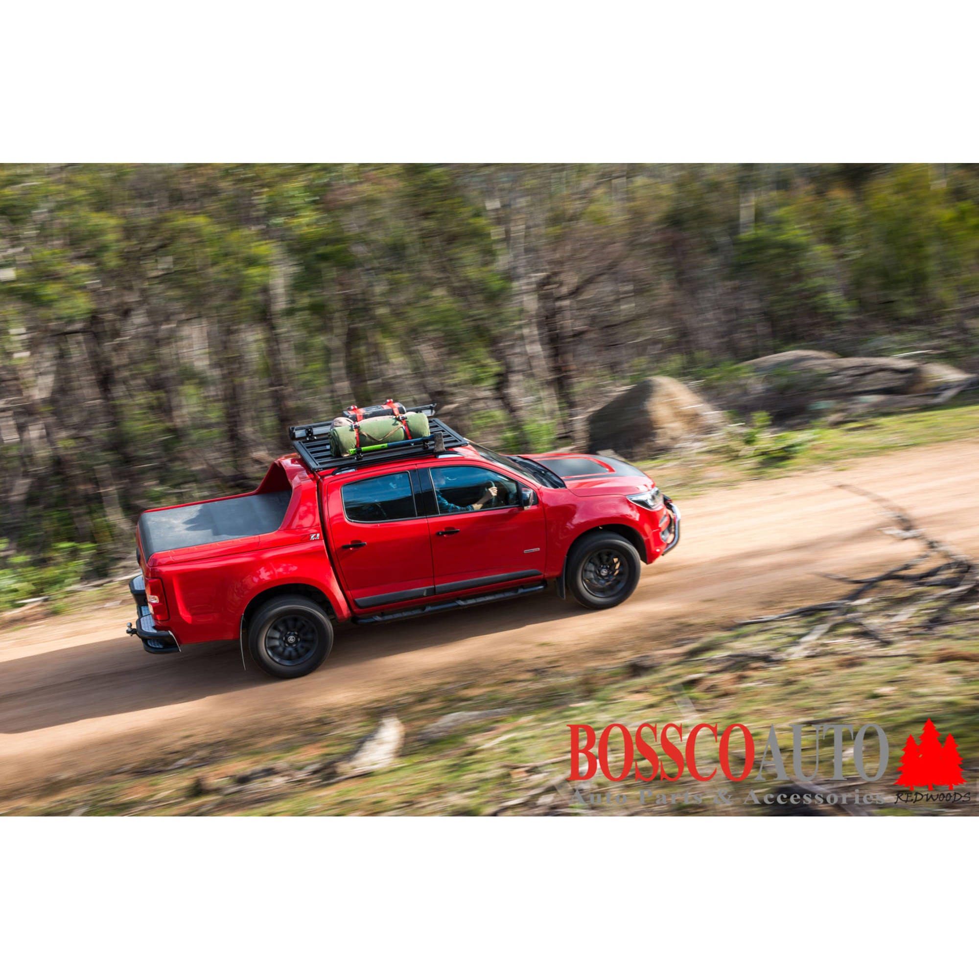 Titan MKII Aluminium Tray Black Roof Basket Tray Cargo Carrier 1200mmx1200mm