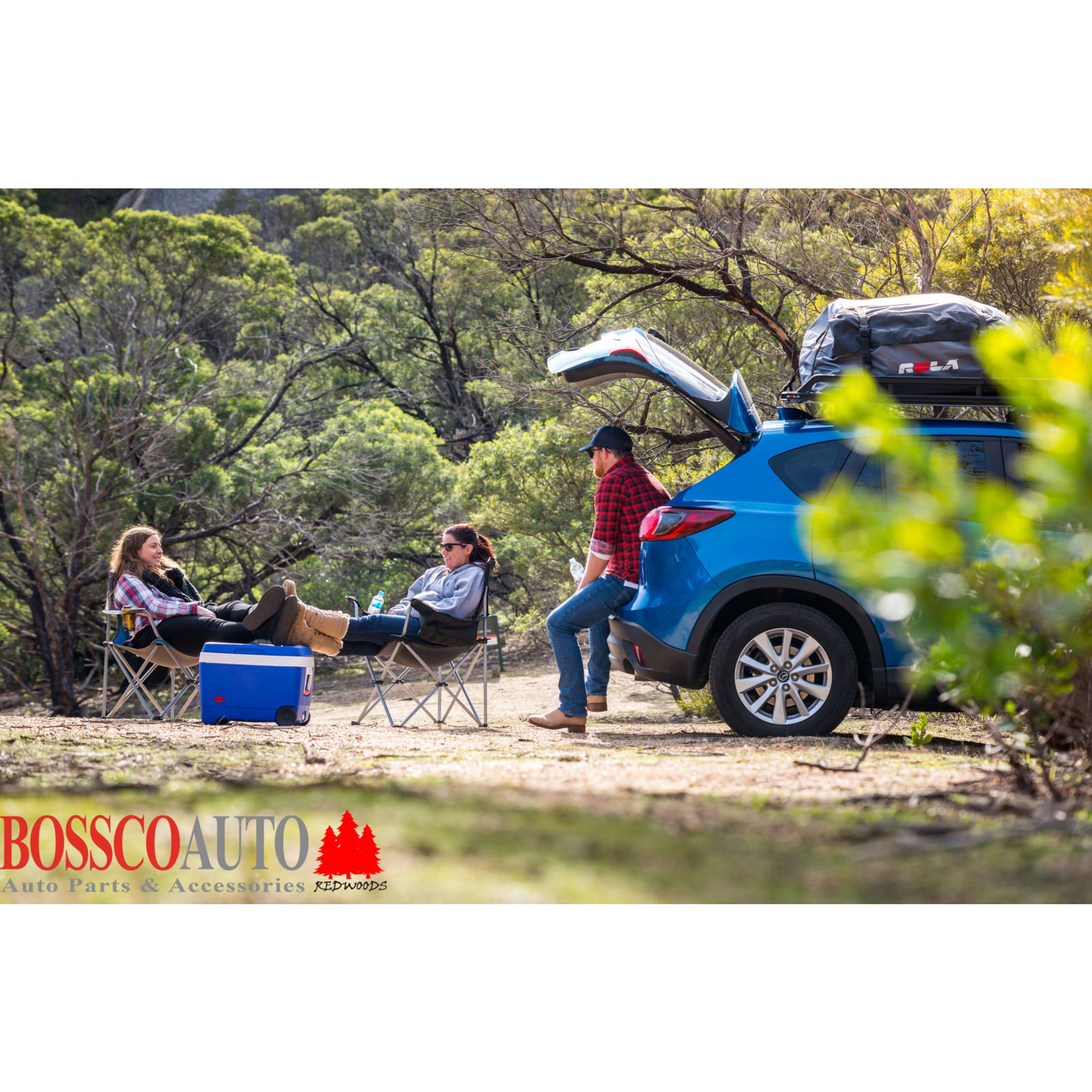 Titan MKII Aluminium Tray Black Roof Basket Tray Cargo Carrier 1200mmx1200mm